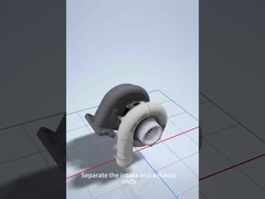 شاحن توربو 3787604 ISB 6.7L شاحنة كومينز الديزل HE300VG G25-550